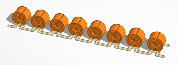 Minitrix-18526 Support bobines et bobines