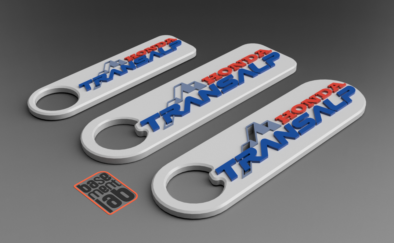 Honda TransAlp - Key chain - Portachiavi - Porte Clès - 钥匙链 - Schlüsselanhänger