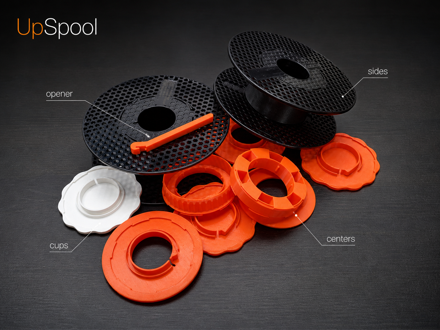 UpSpool – New Prusament Spool Kit / UpSpool – sada pro nové cívky Prusament