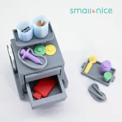 Check-Up Cabinet (Cozy Care Clinic Collection) - Dollhouse Miniature STL