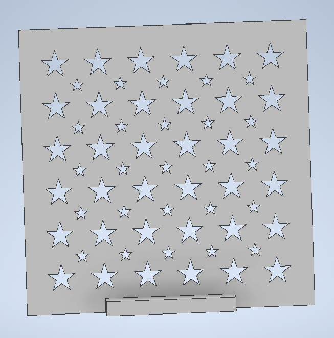 Star template for Starlight's cape from The Boys