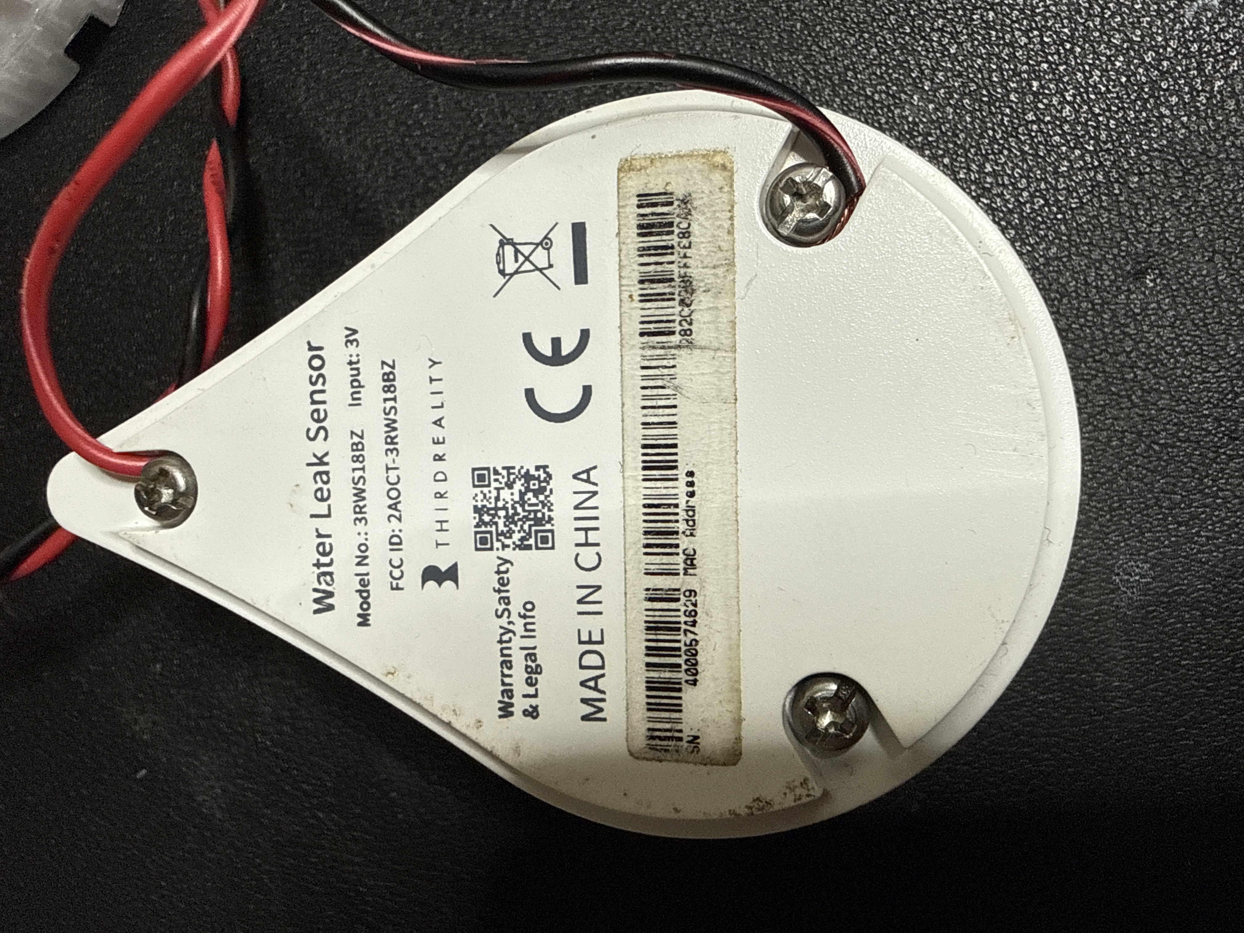 Remote Sensor for Zigbee Leak sensor — miniatura 4
