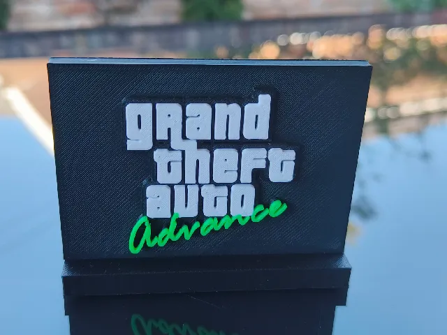 GTA Advance Logo with Display Stand