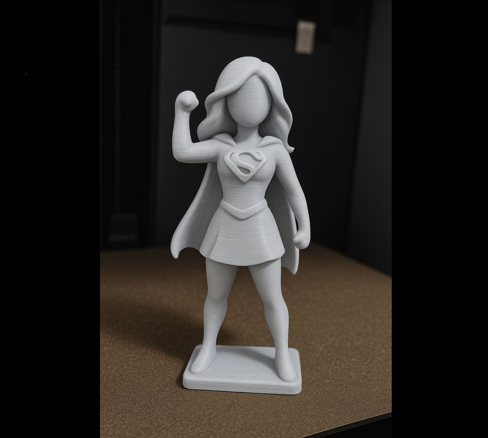 Supergirl Figure (Art Style)