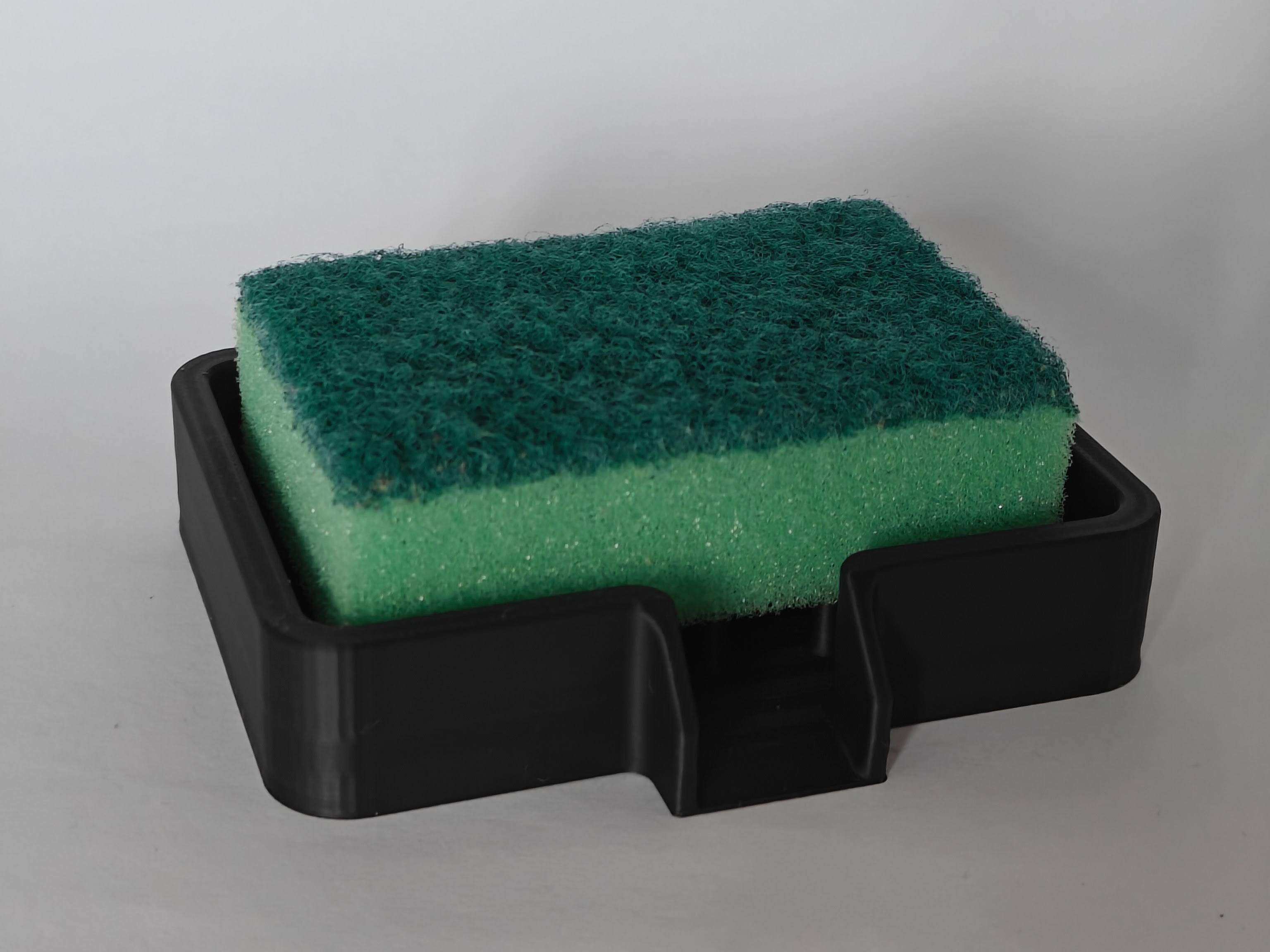 Self-Draining Sponge & Soap Holder | Aerated