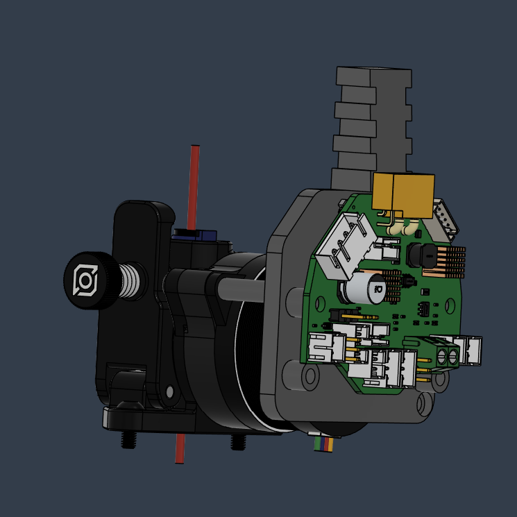 nitehawk36 mount for orbiter2.5 and stealtchhanger no colision with optical sensor on dragonburner stealthchanger backplate