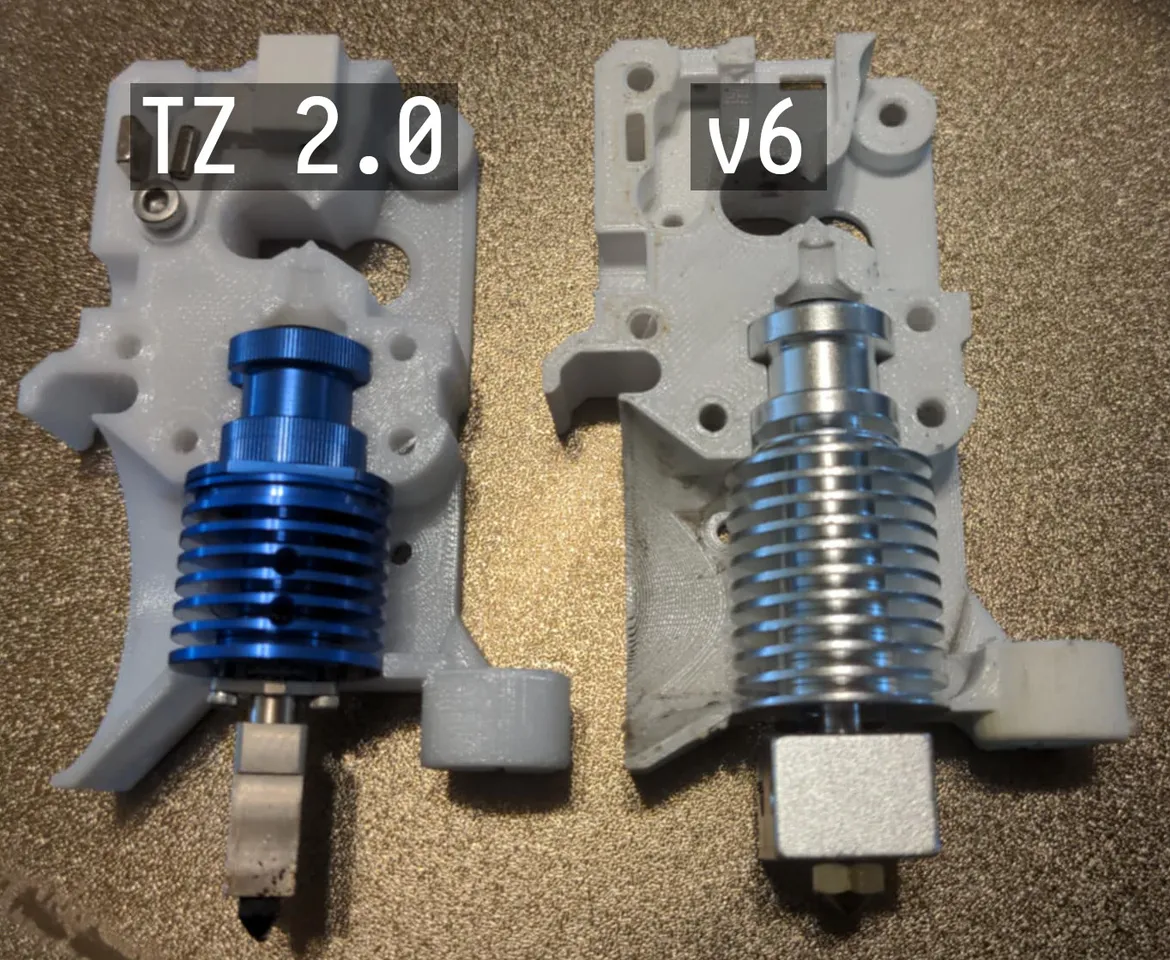 TZ 2.0 adapter for MK3s+ by 8bitmcu | Download free STL model