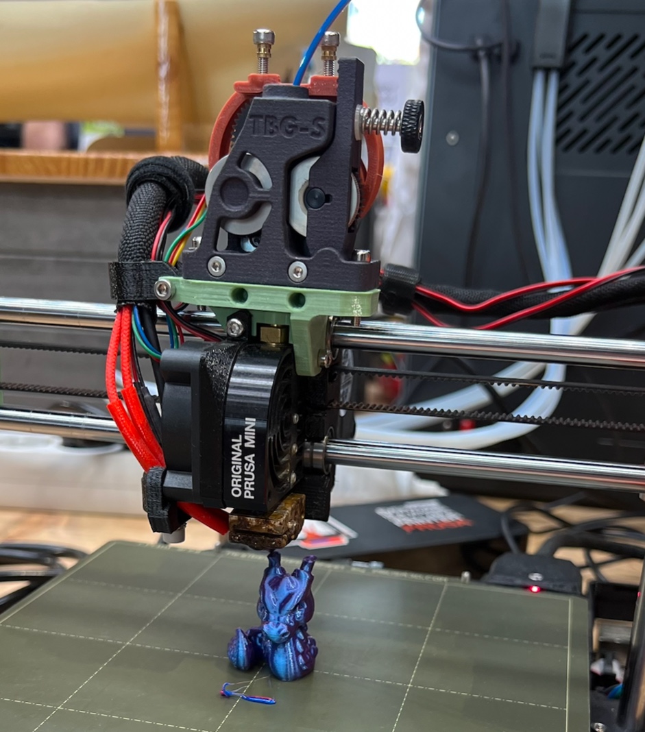 Sherpa/TBGS extruder mount for Prusa Mini