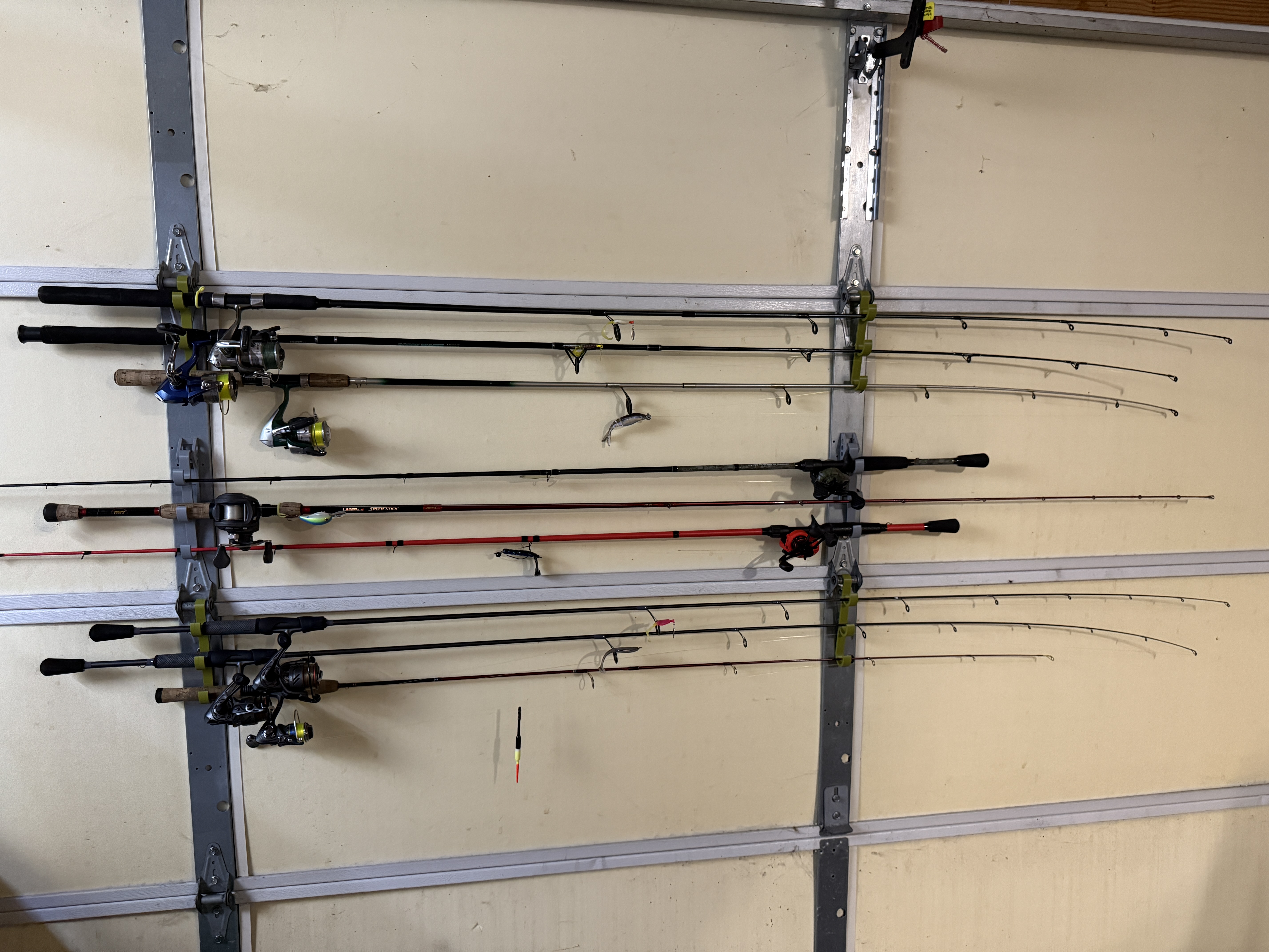 Fishing Pole Storage Bracket