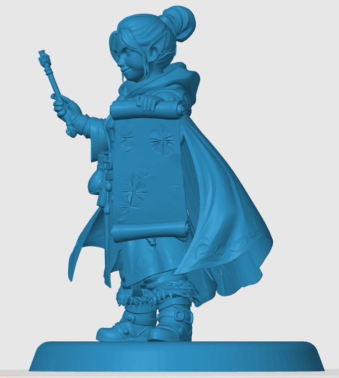 Miniatura 4 do modelo 3D Gnome Wizard