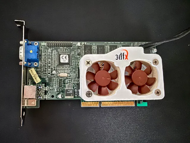 3DFx Voodoo 3 3000 Noctua Fan Mount - xDone