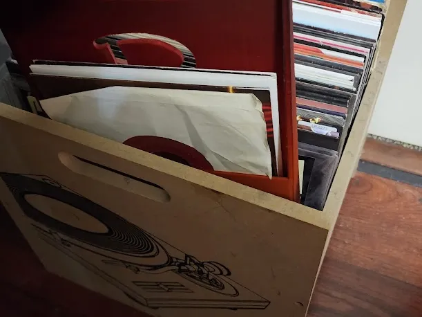 Caddy for 7 inch Vinyl Records