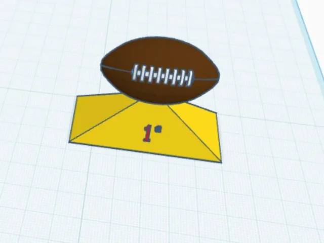 American Football trophy