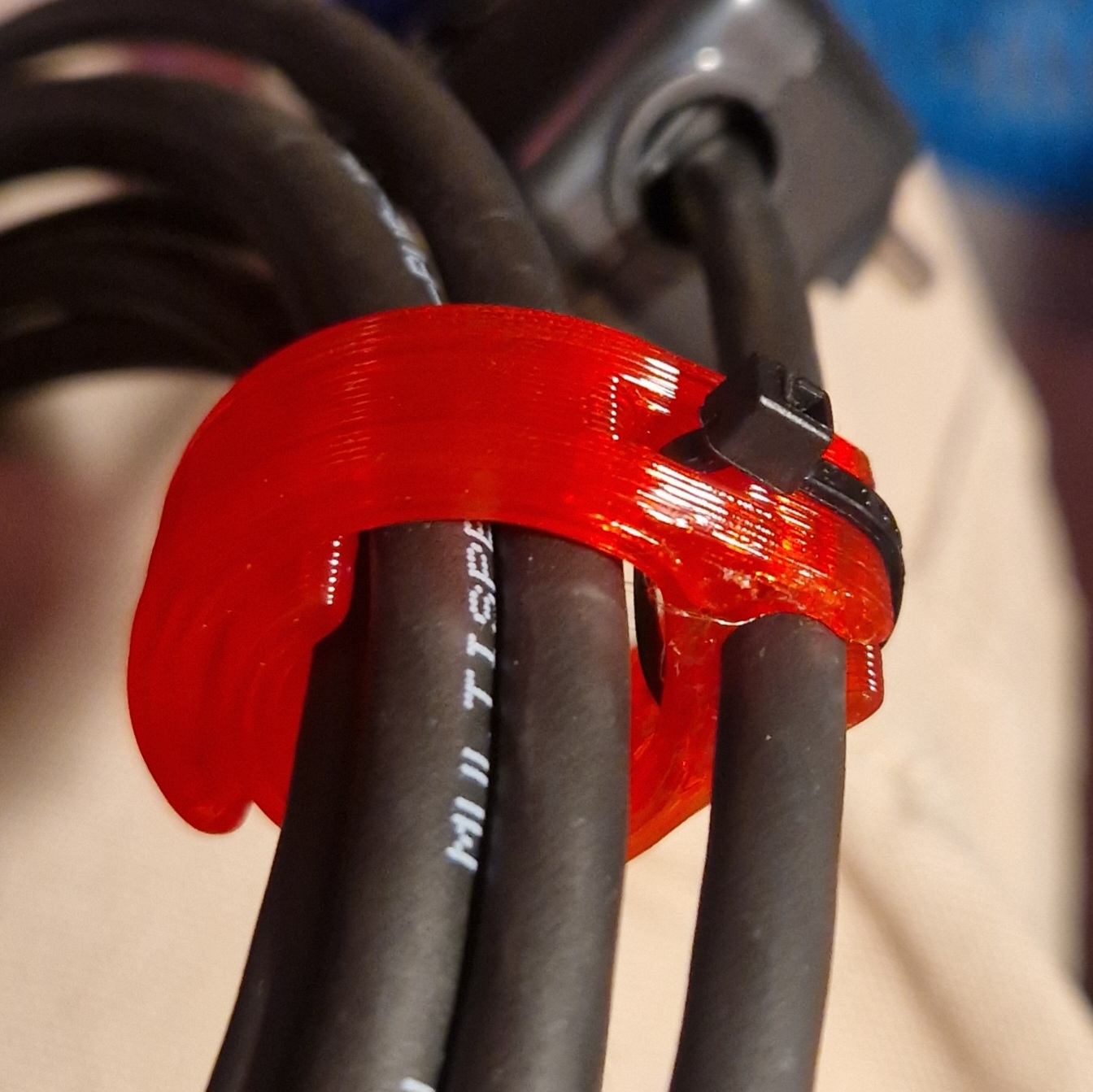TPU cable clip