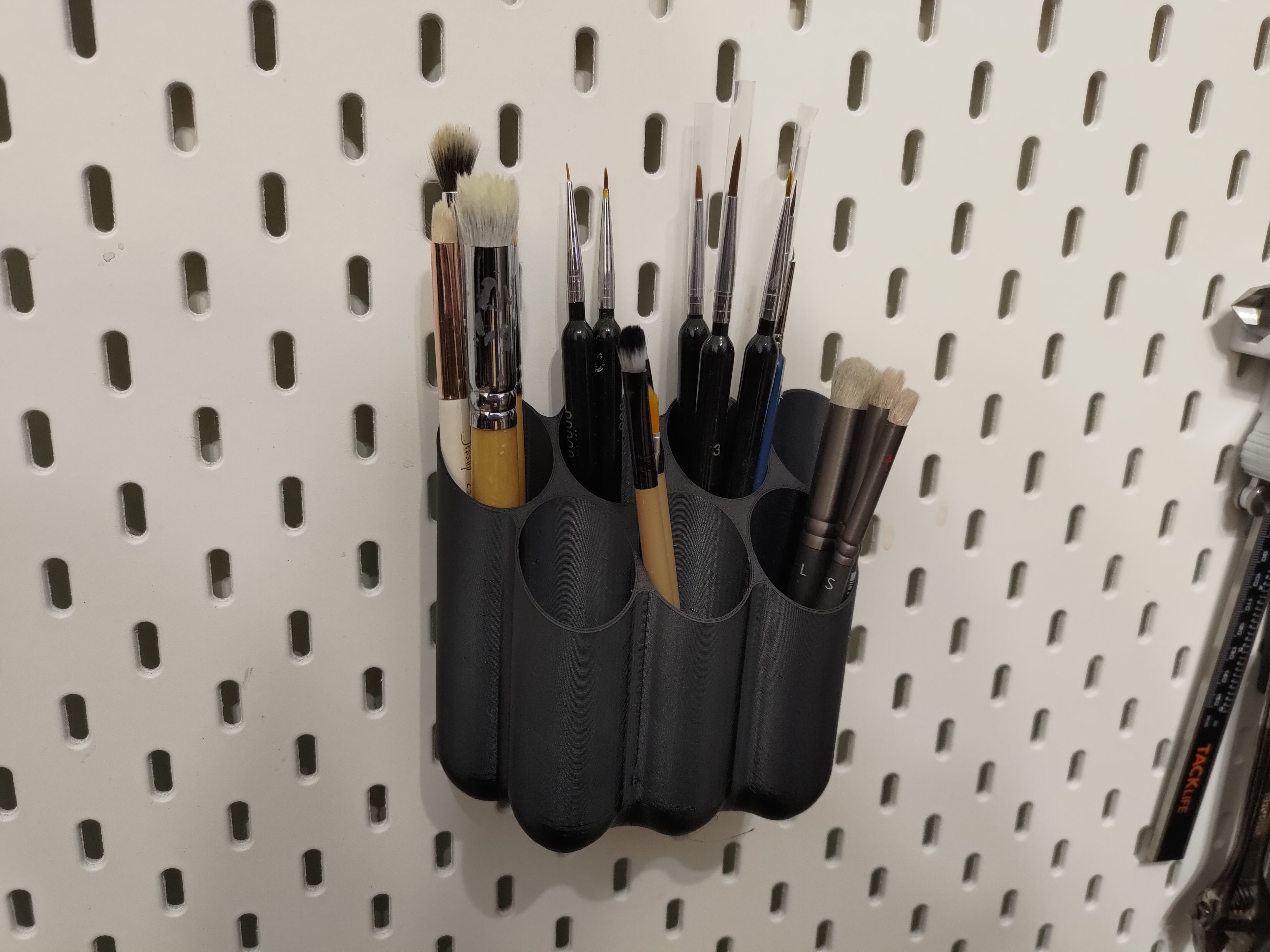 Skadis brush/pen holder (supportless) 3D model