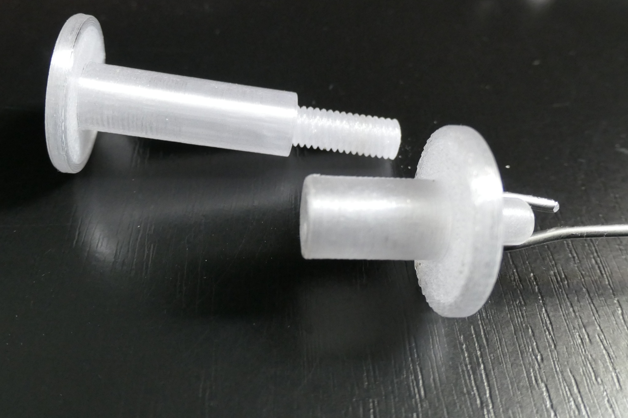 MTB front suspension fork's lower leg cleaner tool