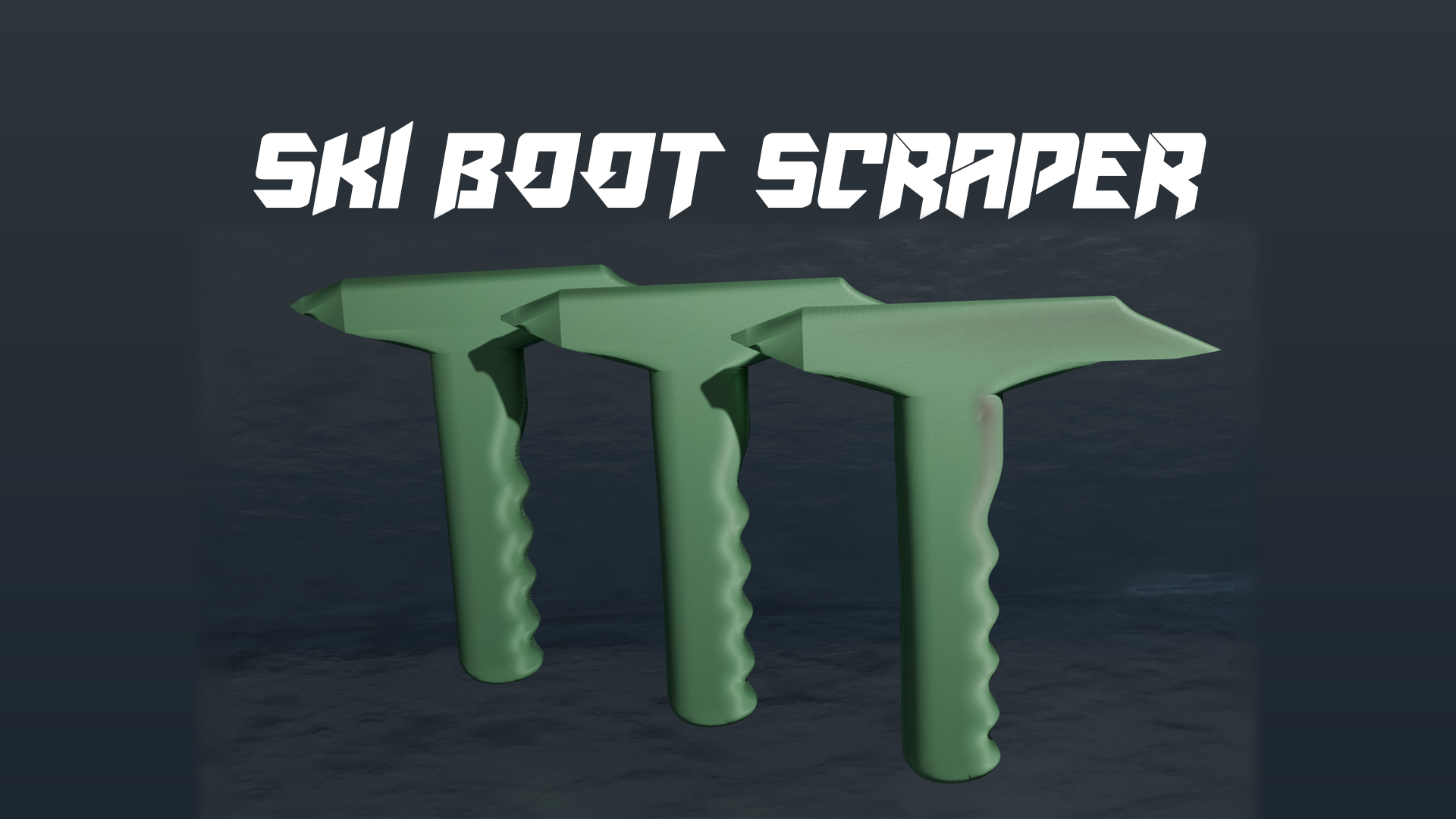 Ski Boot Snow Scraper