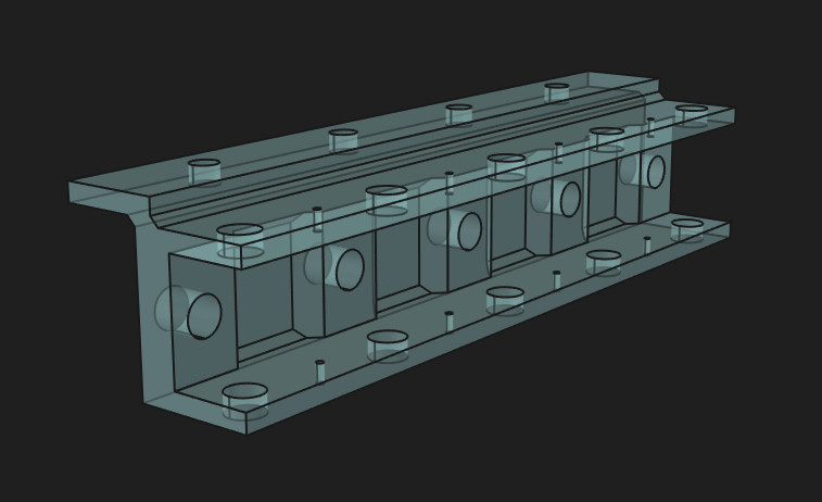 Doctor Who mini playfield bracket (03-8655 / A-15500 compatible)