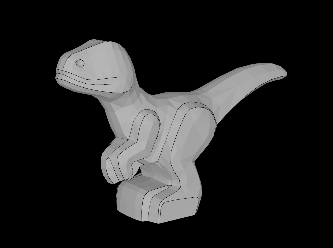 Lego Compatible (37829.dat) Dinosaur Baby Standing
