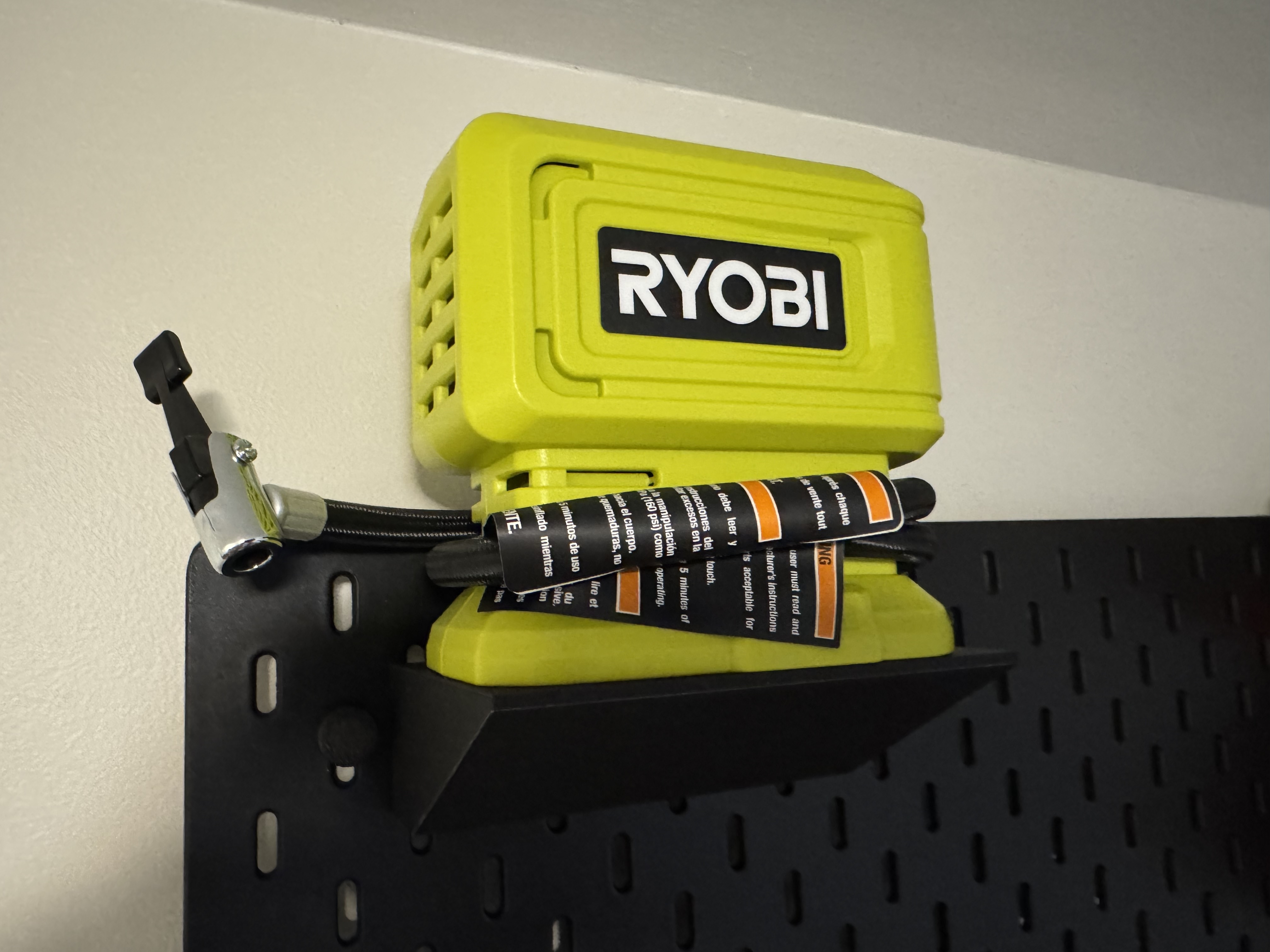 Ryobi Tool Holder Ikea Skadis - Less Pegs