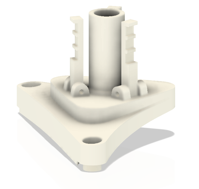 Breakaway Mount for Decorating a Mammotion Luba 2 Mower