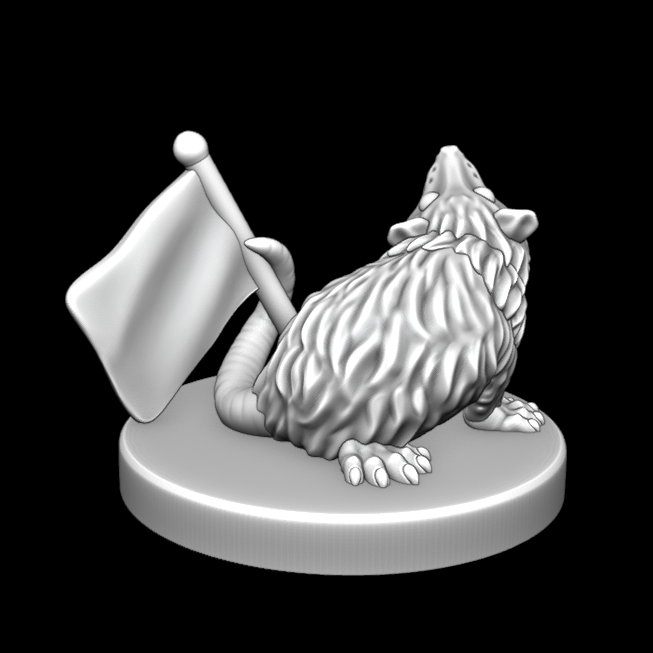 Miniatura 5 do modelo 3D Opossums!