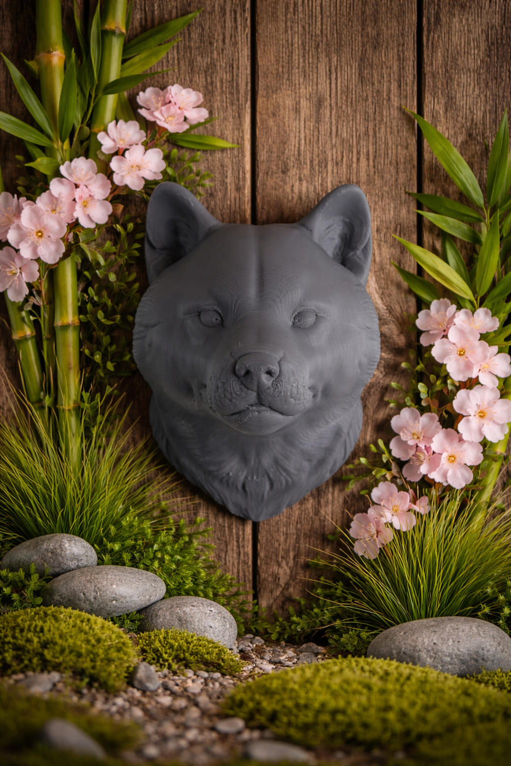Shiba Inu dog's head