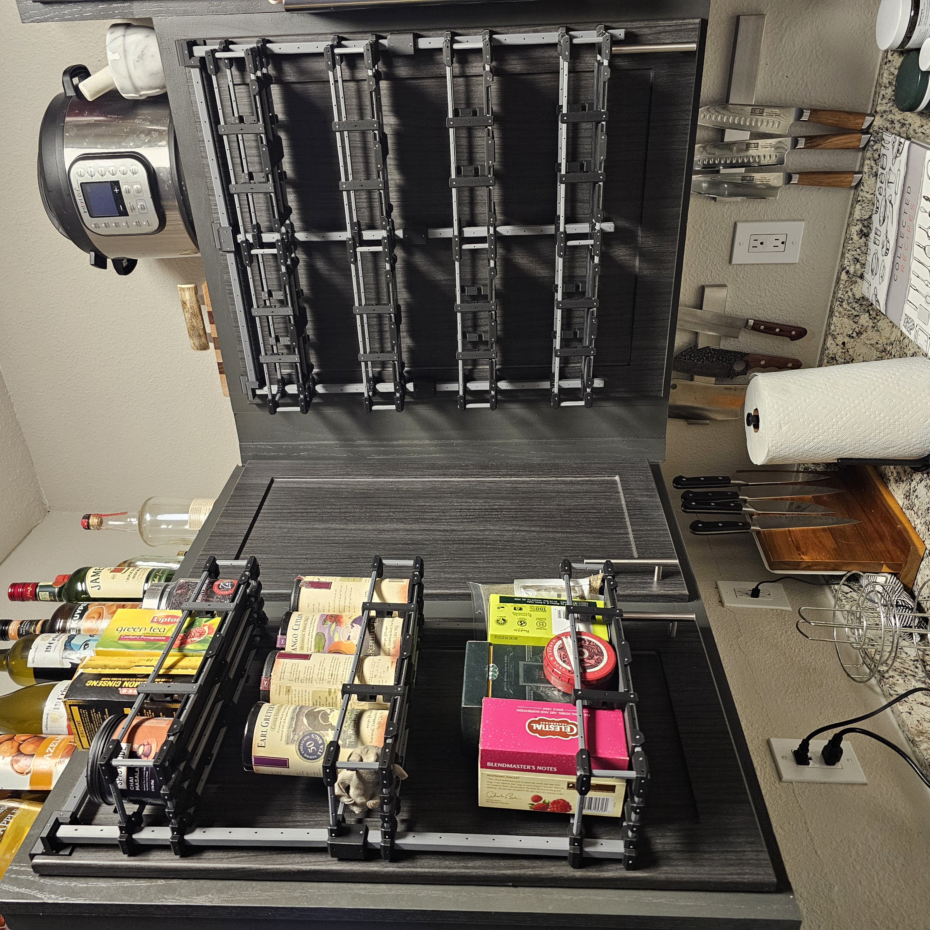 Modular Storage Rack For Cabinet Door — miniatura 2