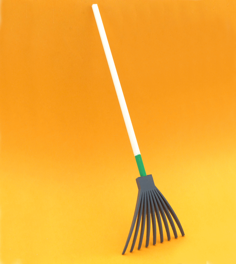 Leaf Rake Concept Model - 3-Color 3D model