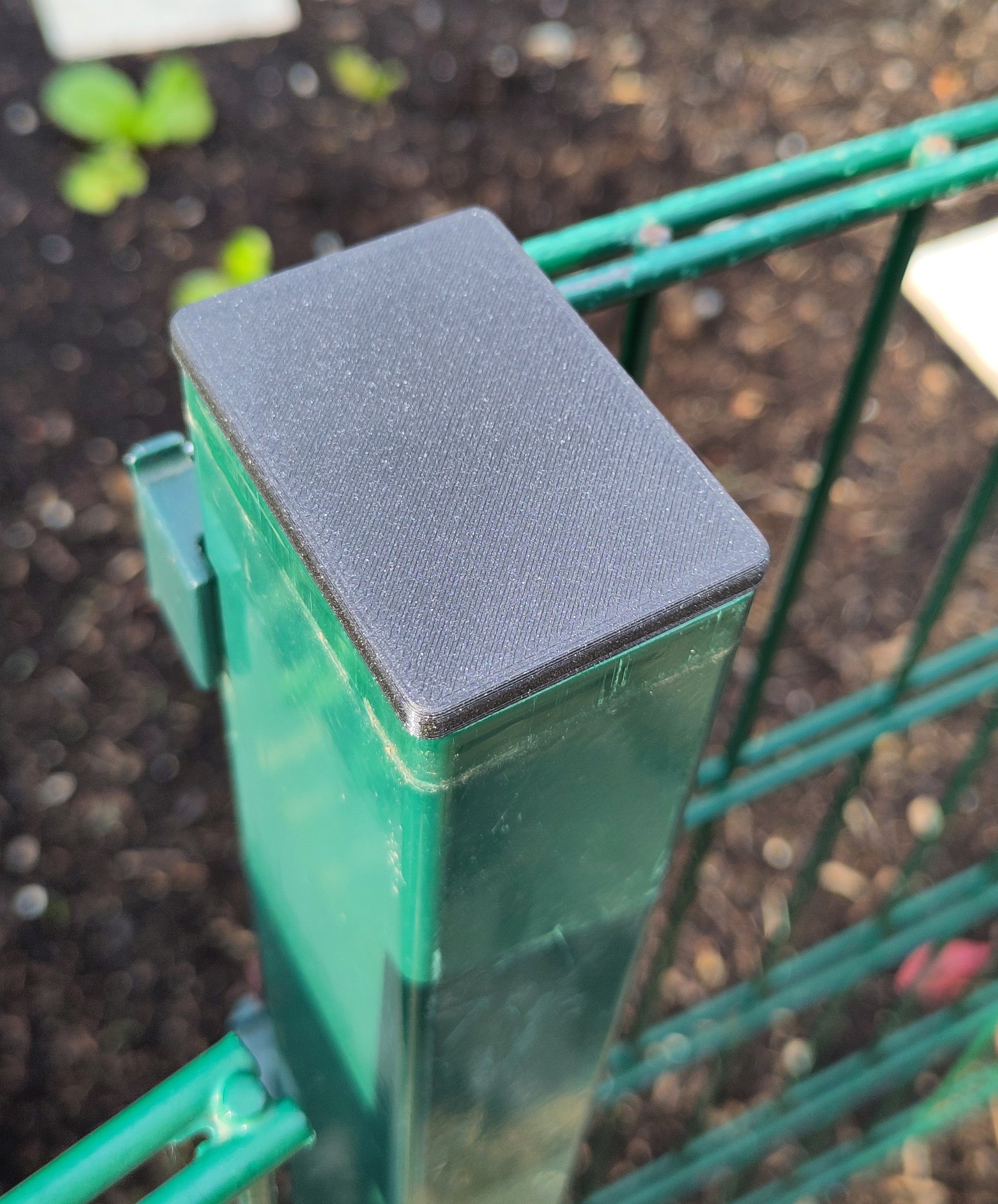 Zaunpfosten Kappe / Fence post cap