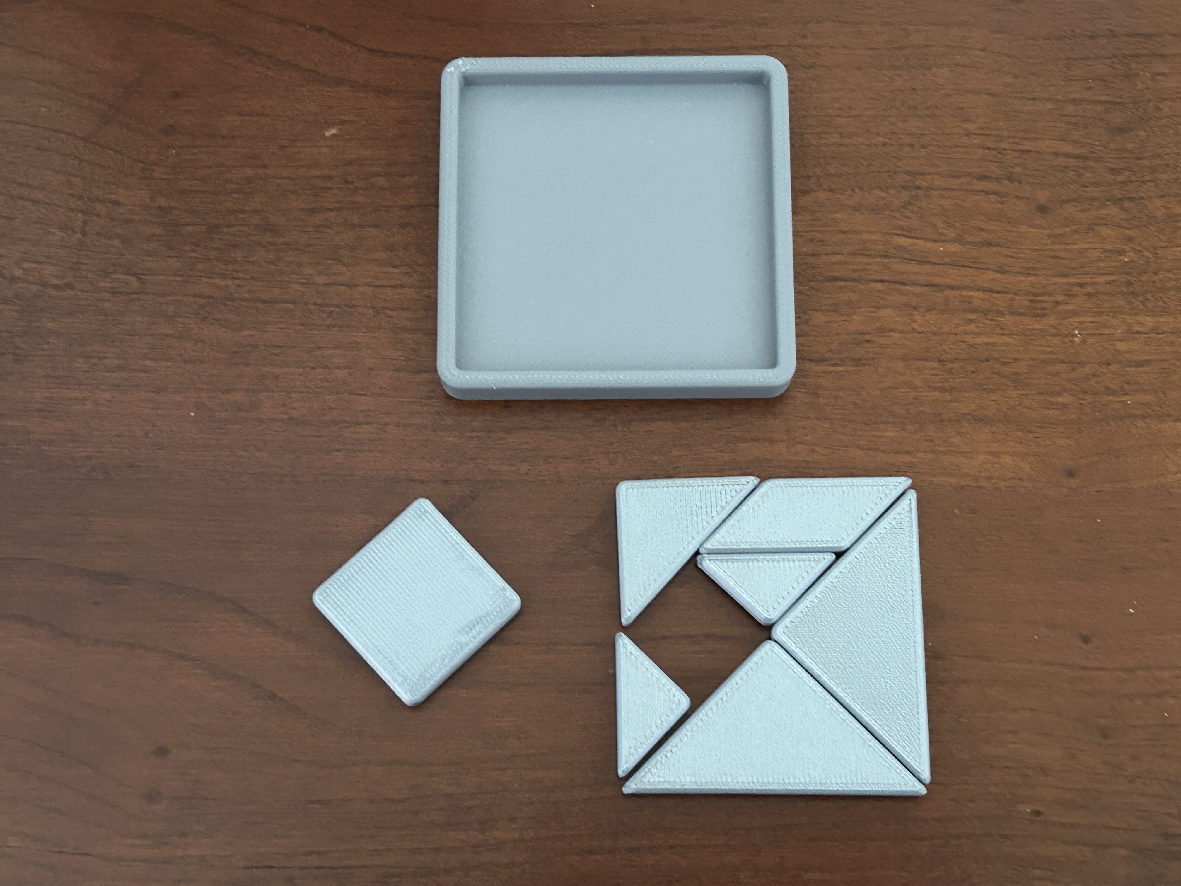 Tangram Impostor Puzzle