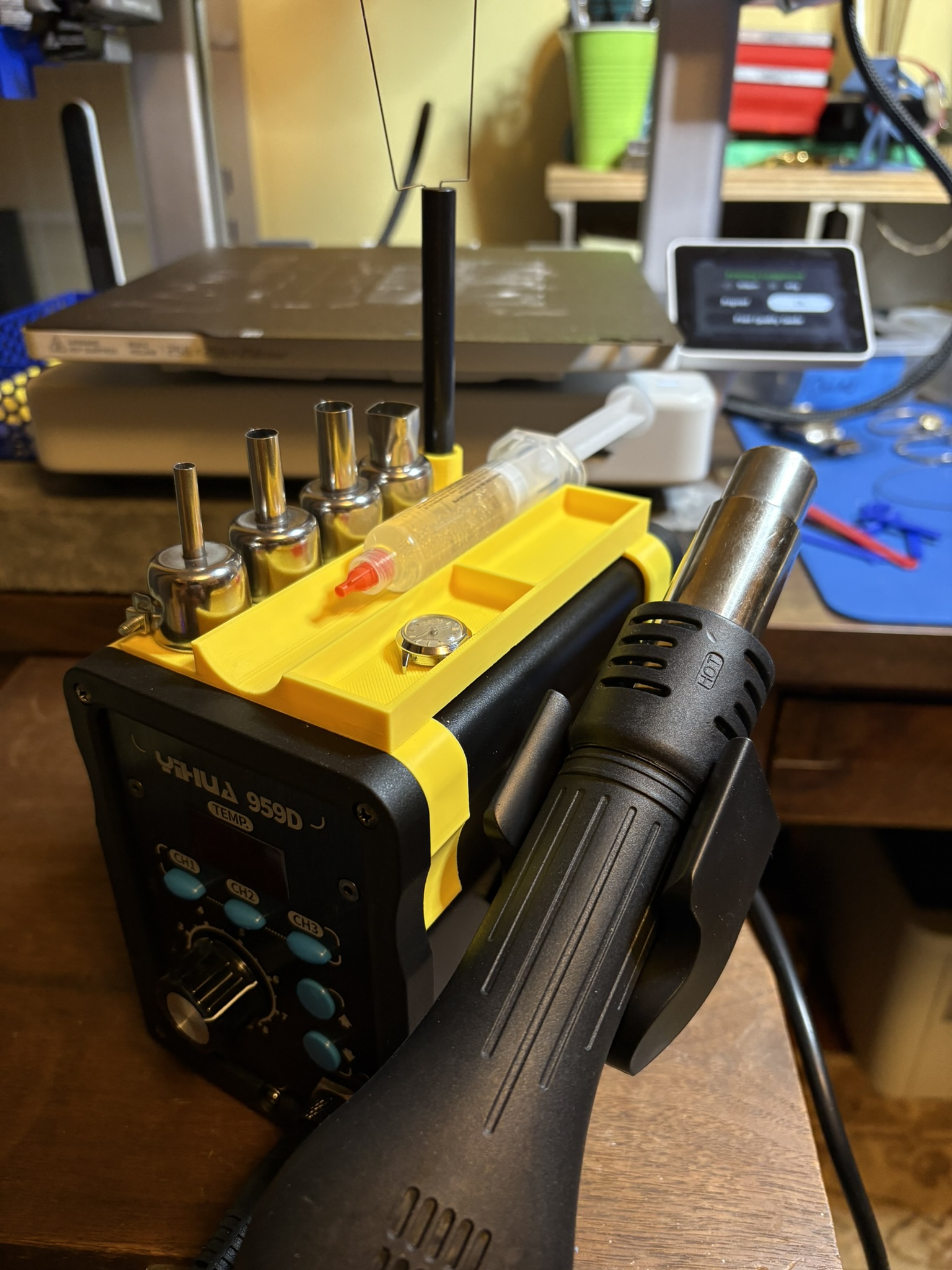 Accessory holder for Yihua 959D soldering station