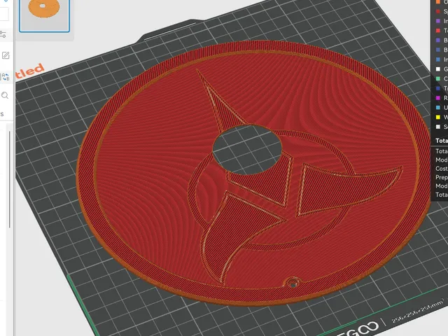 Elegoo Centauri Carbon Spool Guard - Klingon Themed