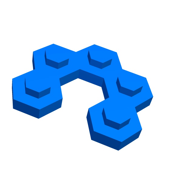 43 Piece STEM Brix Set (hexabricks) — miniatura 16