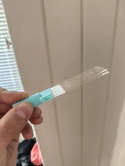 Microscope slide handle