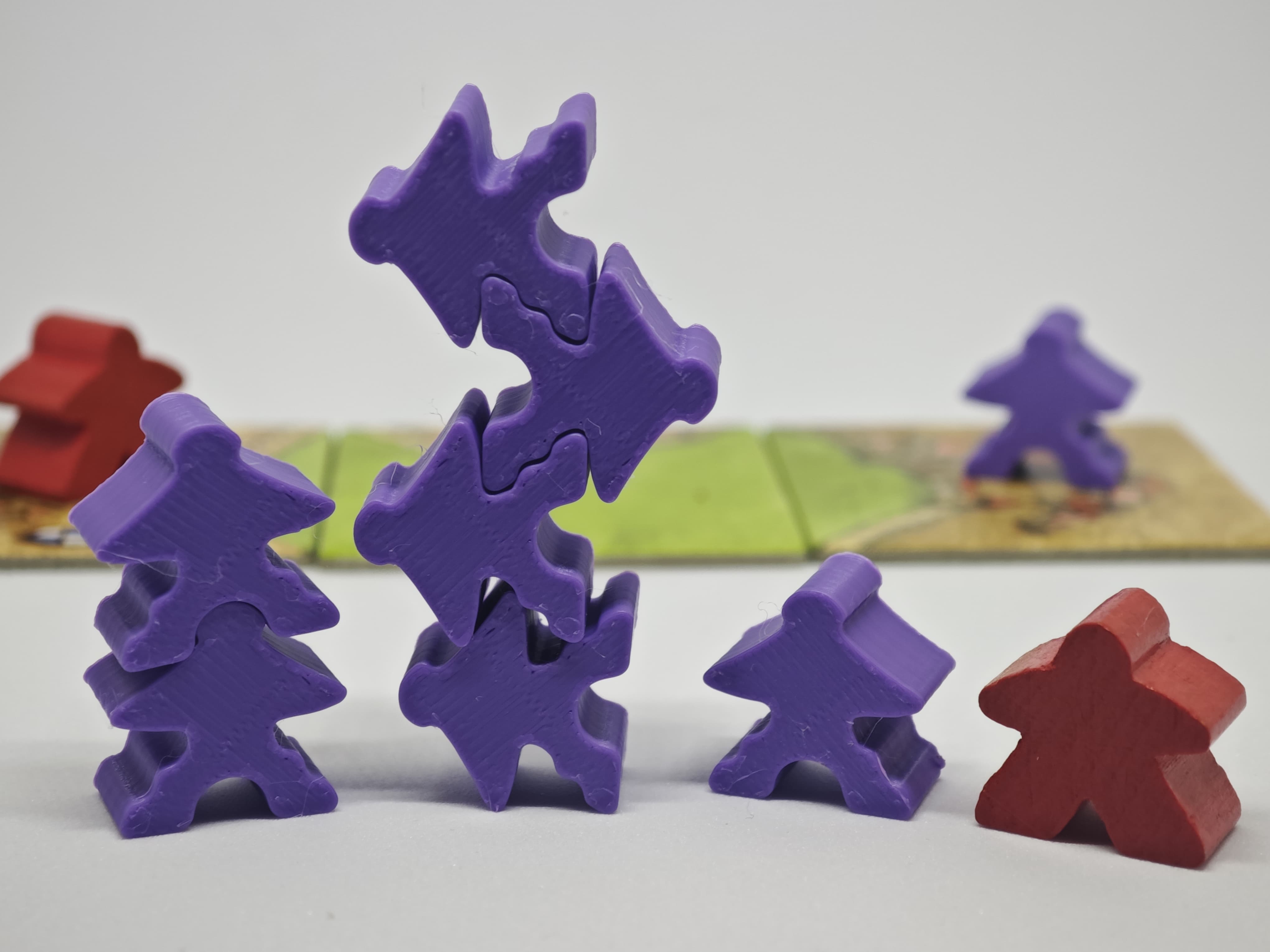 Everydays 042 – Stackable Carcassonne Meeple