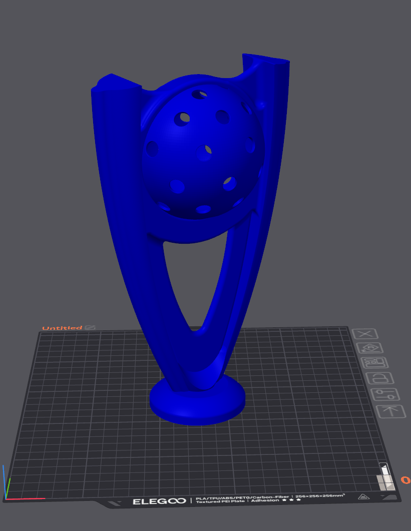 Pickleball Trophy