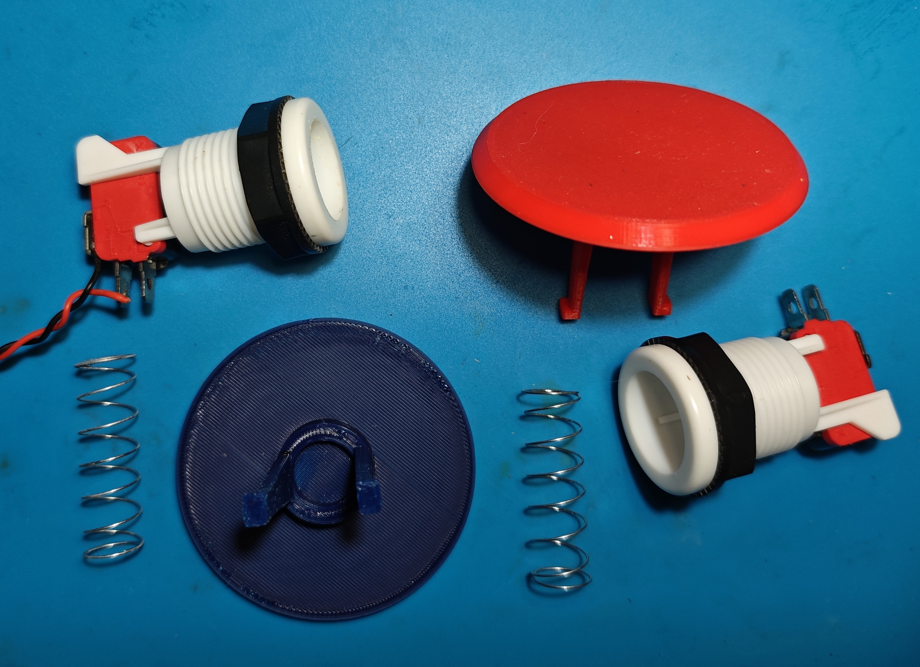 Miniatura 3 do modelo 3D Large 70mm push button