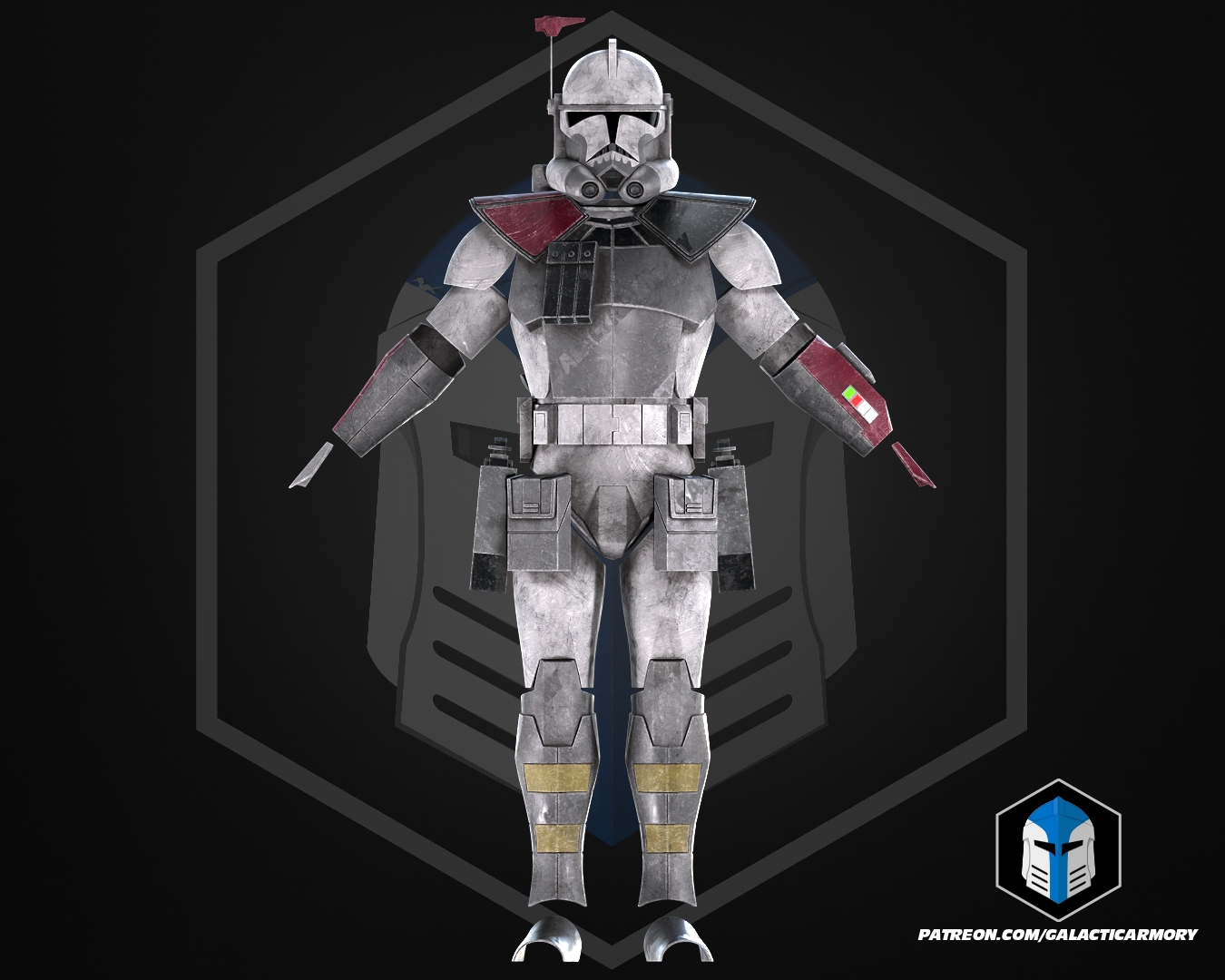 Animated ARC Trooper Helmet and Armor - 3D Print Files