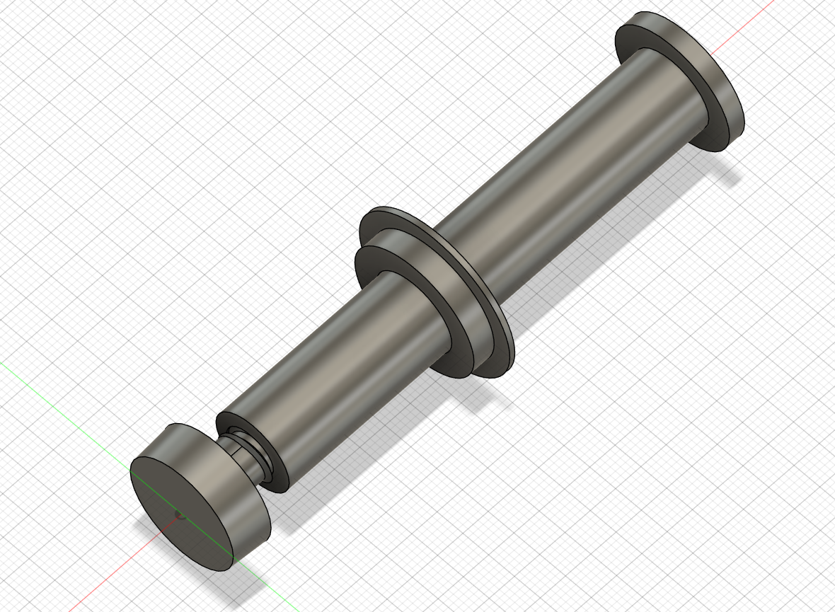 Flux syringe plunger (extendable)