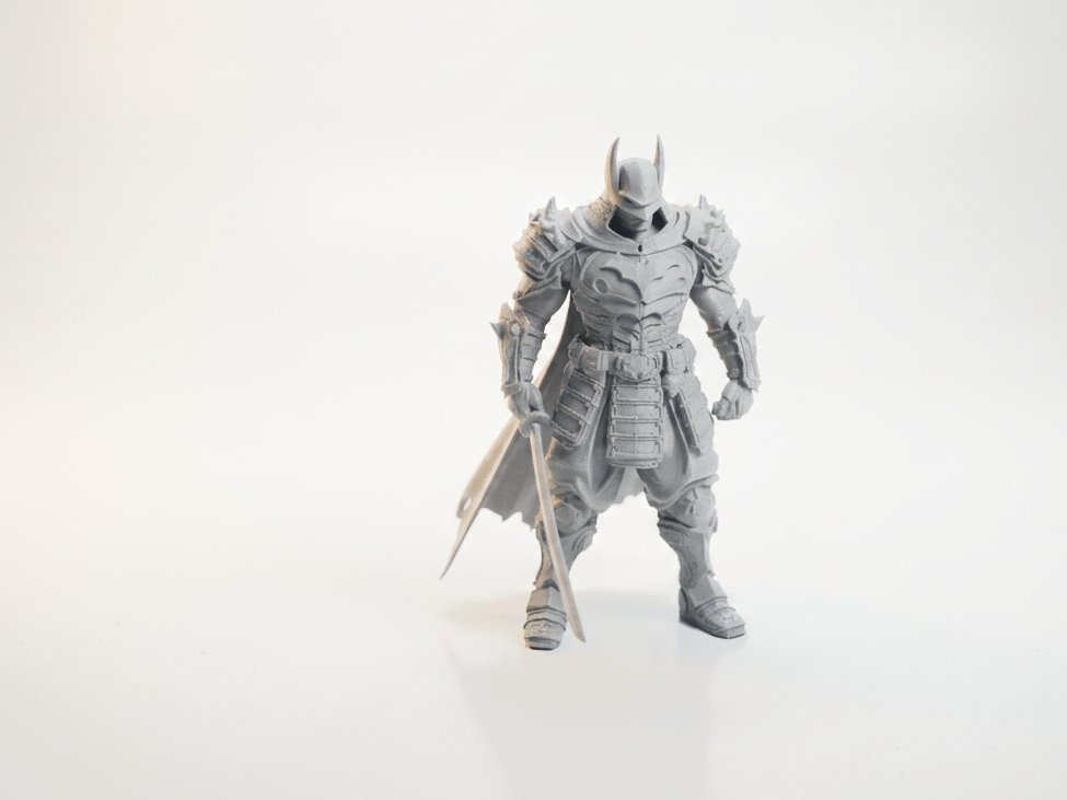 Batman Samurai Warrior Figurine DC Comics 3D Printable