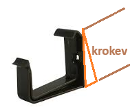 Marley inclined gutter holder for RG70