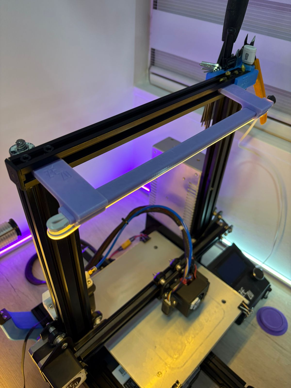 Soporte para Tira LED (Perfil 2020/V-Slot) 3d printers