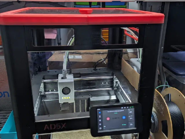 Flashforge AD5X enclosure panel spacer