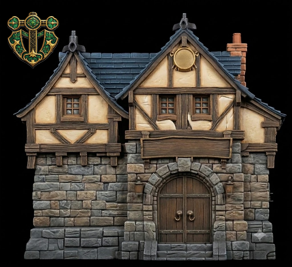 Human Trading Post, Town Set Piece