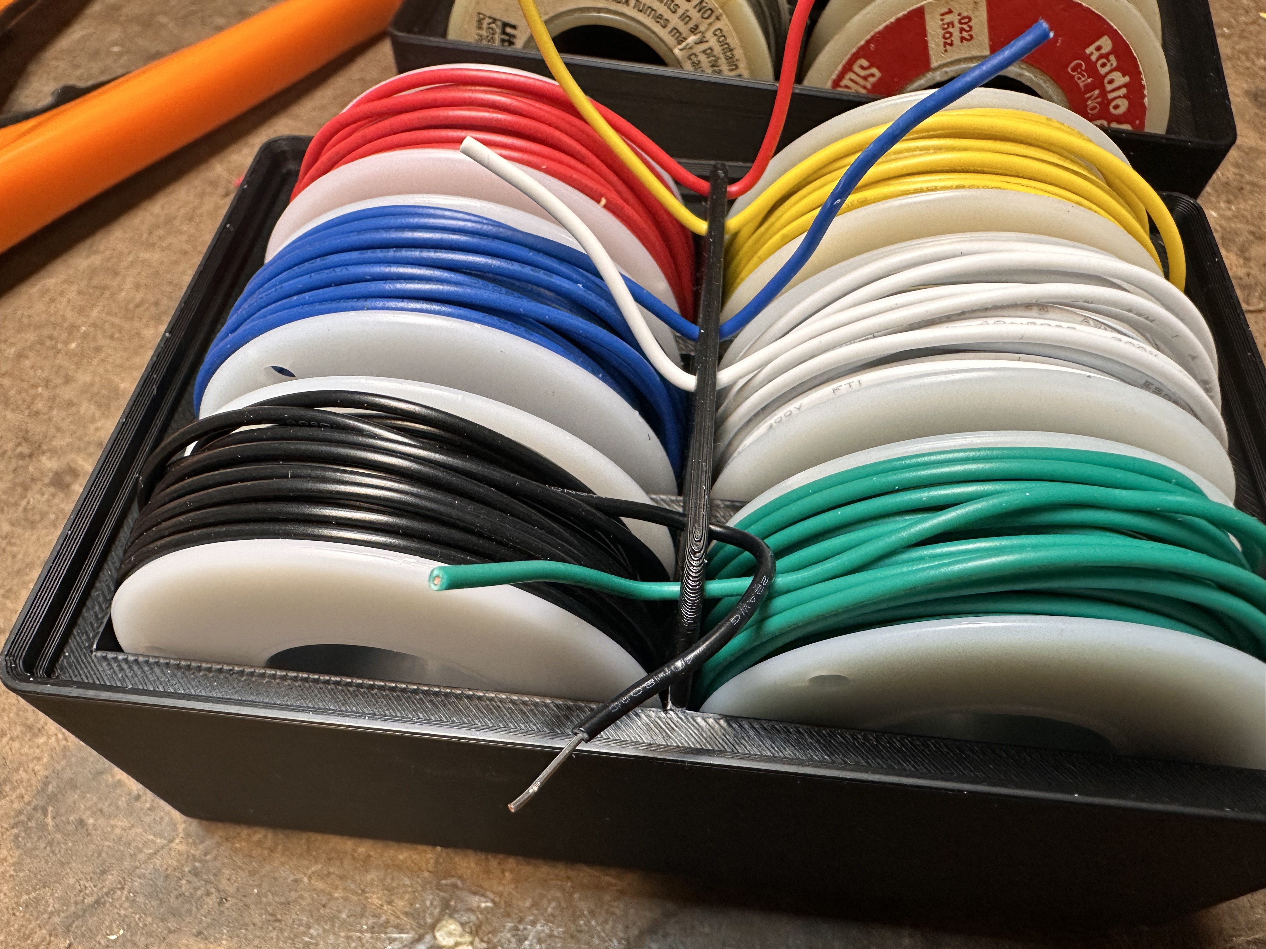 Gridifinity Wire Spool Caddy