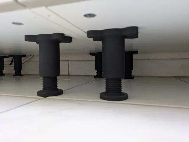 Sturdy Ikea Metod Leg (9cm - 15cm height adjustable)