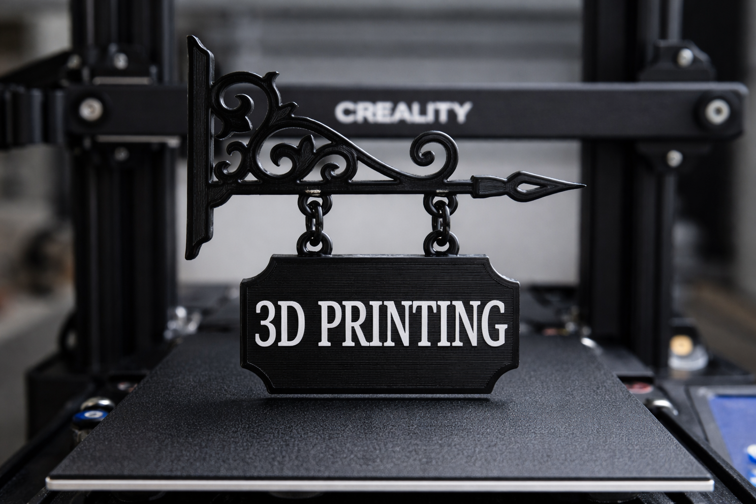 Klasszikus Céh Stílusú 3D Printing Tábla