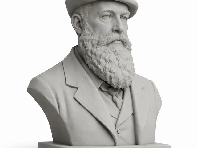 Claude Monet Bust