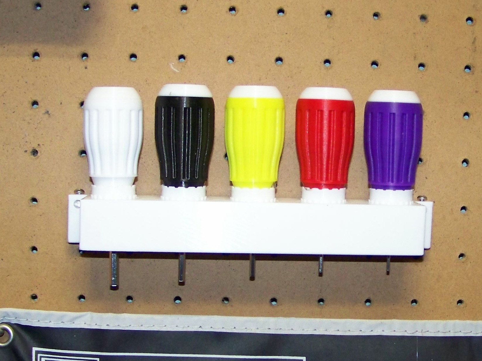 Pegboard Holder for Allen Key Handles